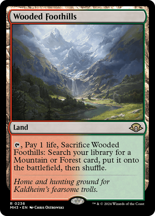 Wooded Foothills (MH3-236) - [Modern Horizons 3] - Emmett's ToyStop