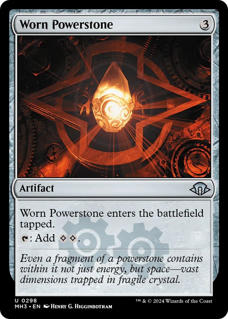 Worn Powerstone (MH3-298) - [Modern Horizons 3] - Emmett's ToyStop