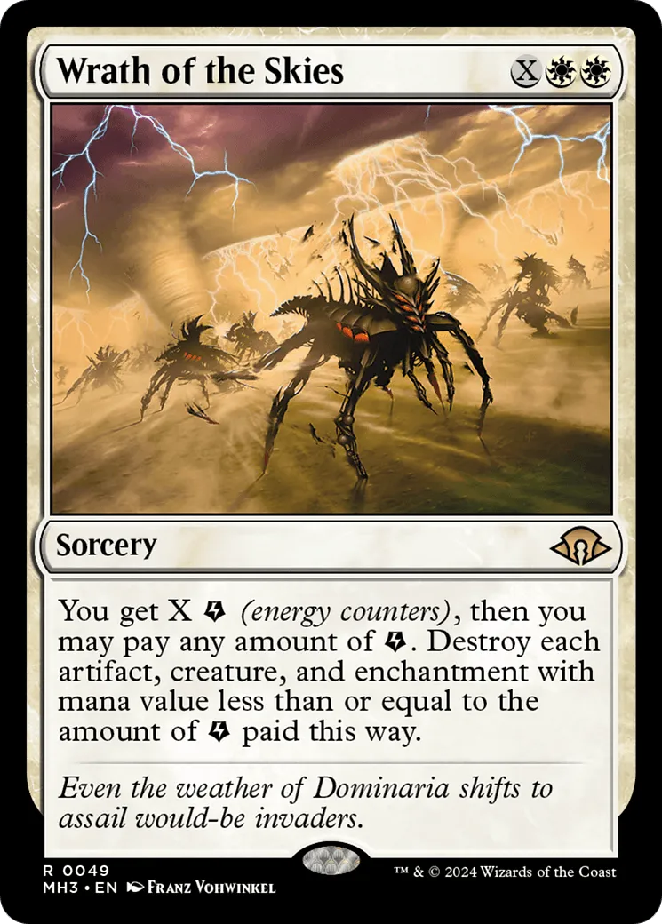 Wrath of the Skies (MH3-049) - [Modern Horizons 3] - Emmett's ToyStop