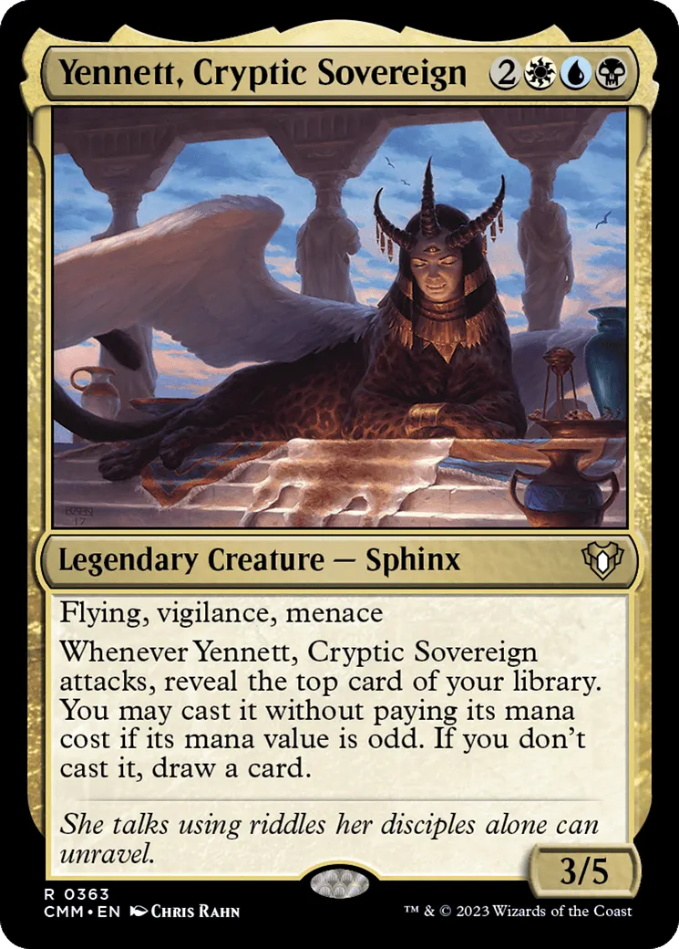 Yennett, Cryptic Sovereign [Commander Masters] - Emmett's ToyStop