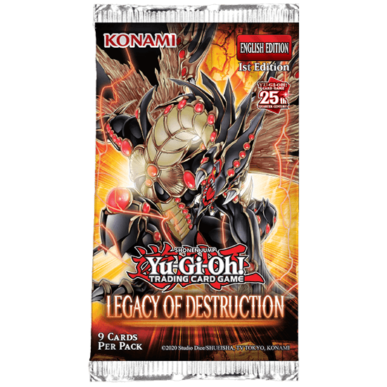 Yugioh - Legacy of Destruction - Booster Pack - Emmett's ToyStop