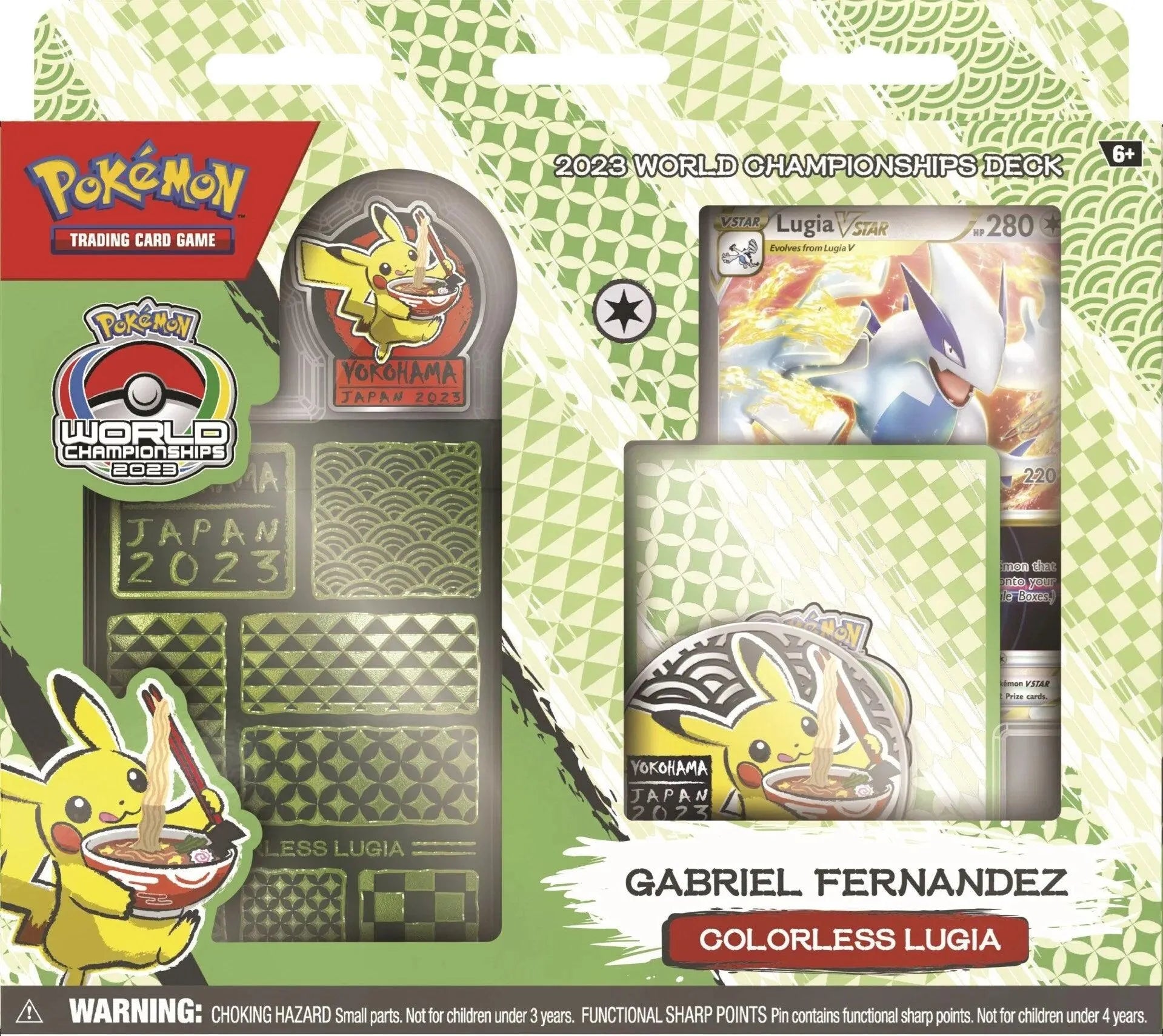 2023 World Championship Deck (Colorless Lugia - Gabriel Fernandez) - Emmett's ToyStop