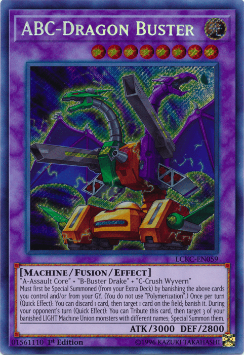 ABC-Dragon Buster [LCKC-EN059] Secret Rare - Emmett's ToyStop