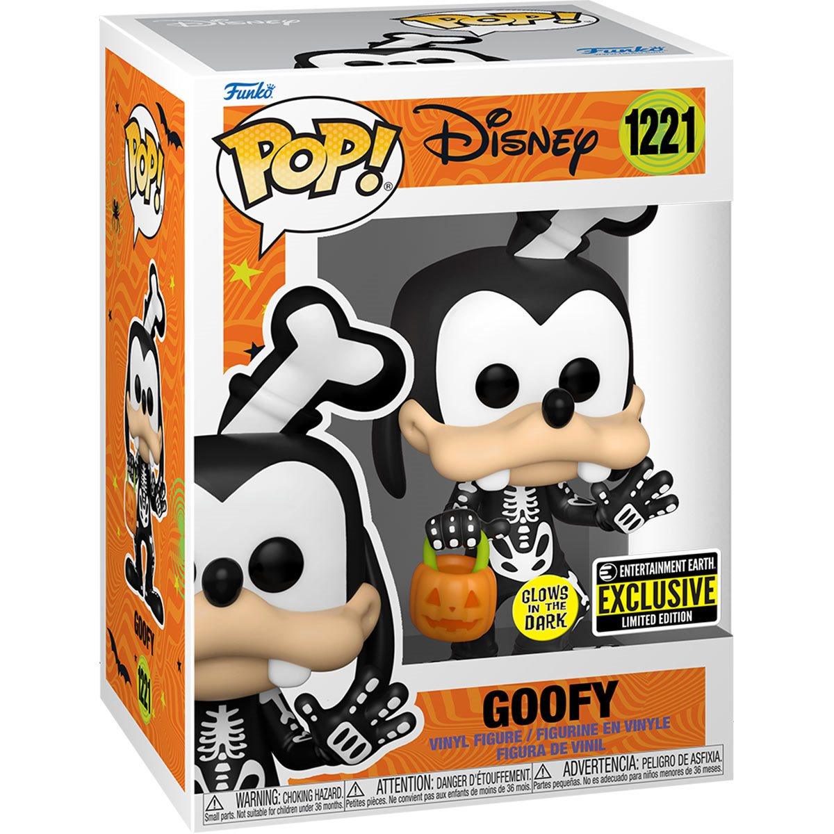 Disney Skeleton Goofy Glow-in-the-Dark Pop! Vinyl Figure - Emmett's ToyStop