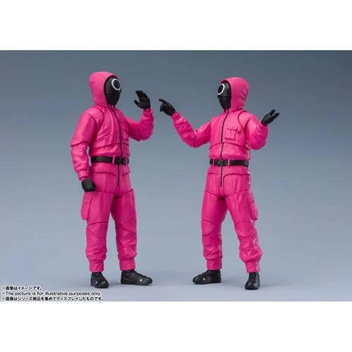 Tamashii Nations - Squid Game Masked Worker Manager S.H.Figuarts Action Figure - Emmett's ToyStop