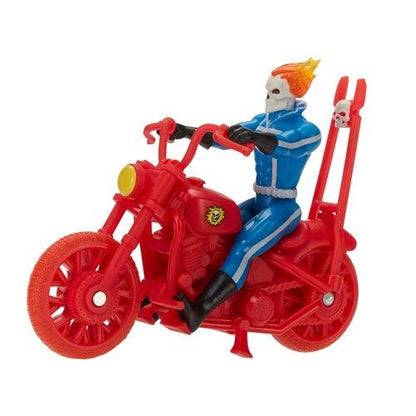 Marvel Legends Retro 375 Collection Ghost Rider 3 3/4-Inch Action Figures with Motorcycle - Emmett's ToyStop