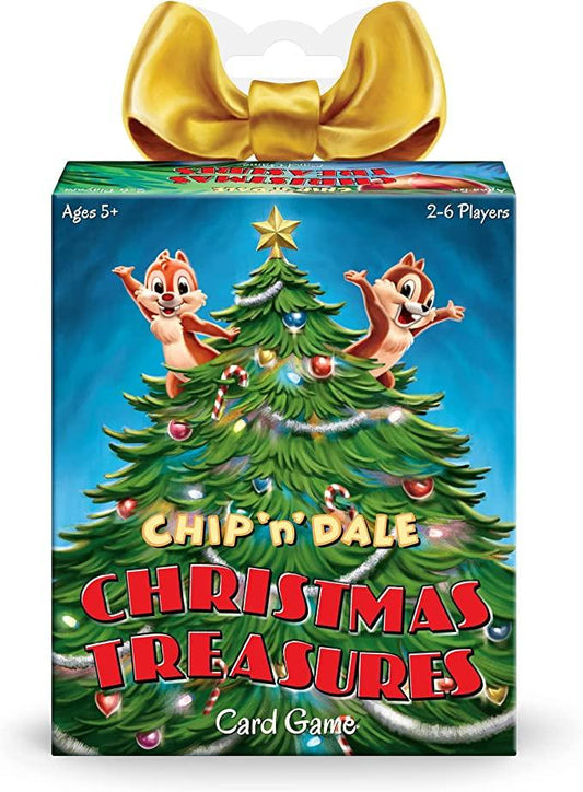 Chip 'n' Dale Christmas Treasures Card Game - Emmett's ToyStop
