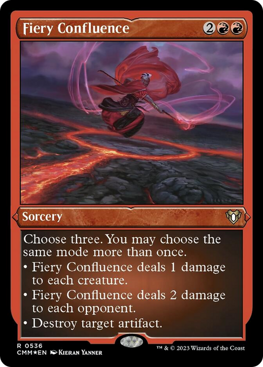 Fiery Confluence (Foil Etched) [Commander Masters]