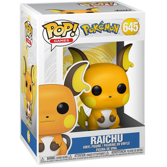Pokemon Raichu Pop! Vinyl Figure - Emmett's ToyStop