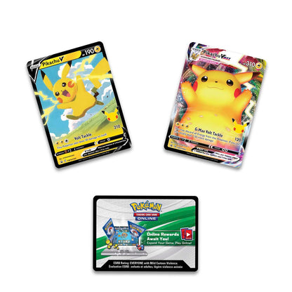 Pokémon TCG: Celebrations Premium Figure Collection (Pikachu VMAX) - Emmett's ToyStop