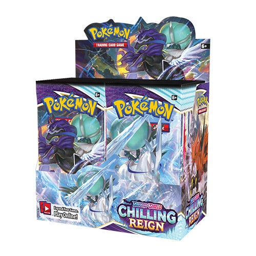 Pokémon TCG: Sword & Shield—Chilling Reign Booster Box - Emmett's ToyStop