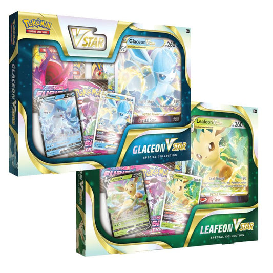 Pokemon Glaceon/Leafeon Vstar Special Collection - Emmett's ToyStop