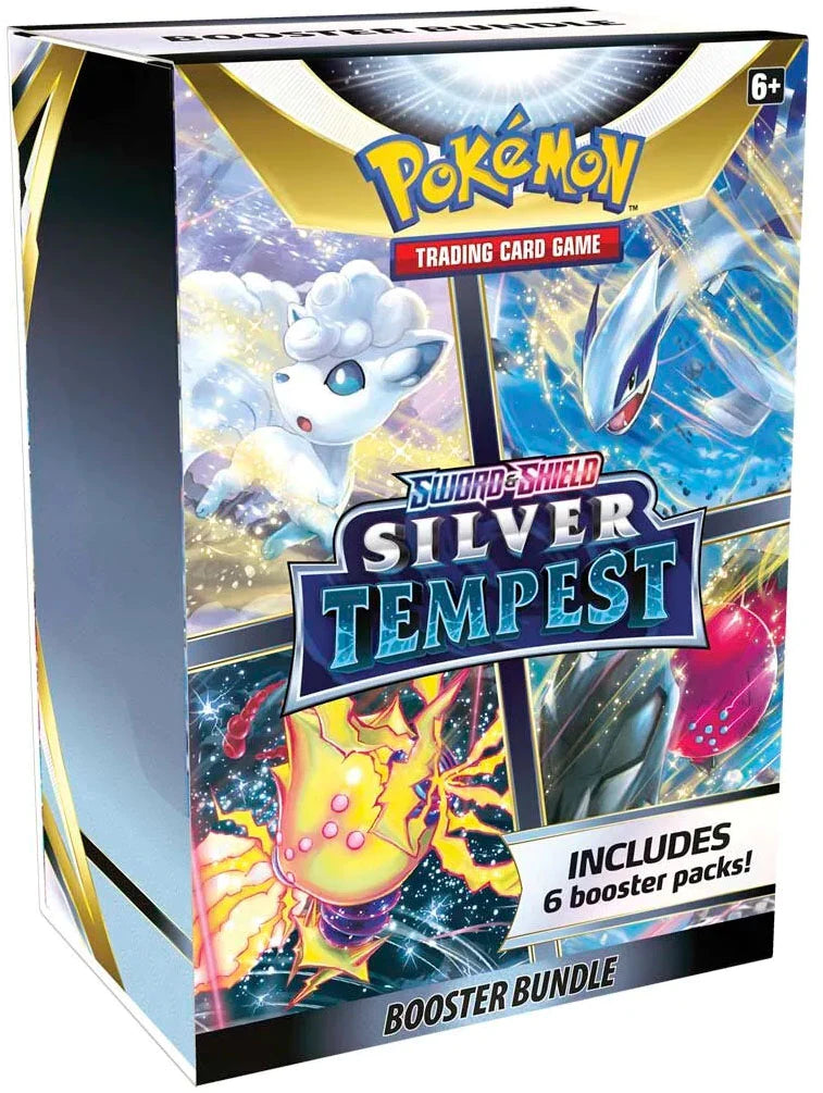 Pokémon TCG: Sword & Shield—Silver Tempest Booster Bundle - Emmett's ToyStop