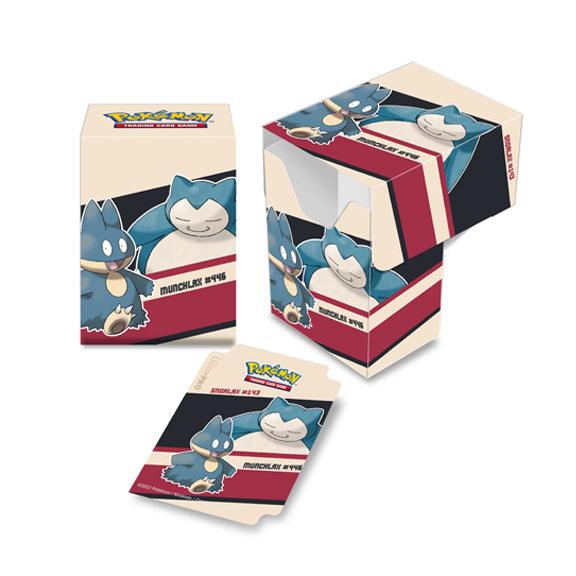 Pokemon Deck Box | Snorlax & Munchlax - Emmett's ToyStop