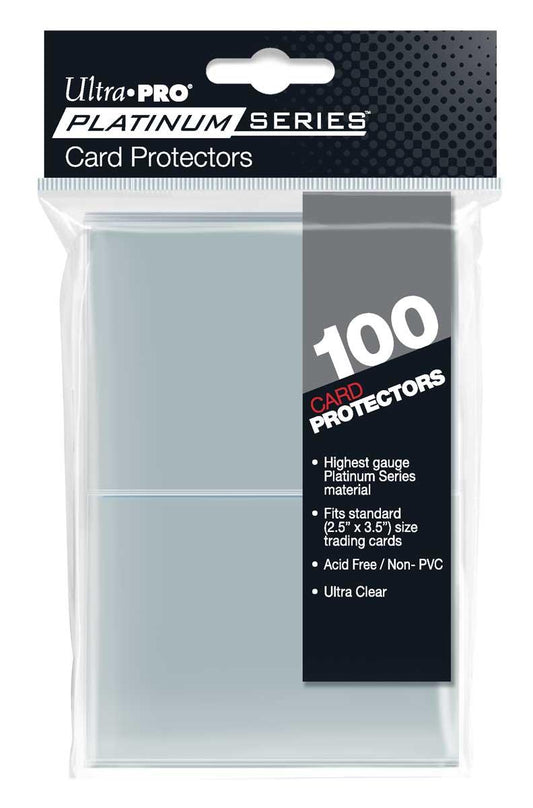 Ultra PRO Platinum Series Card Protector Sleeves (100ct) - Emmett's ToyStop
