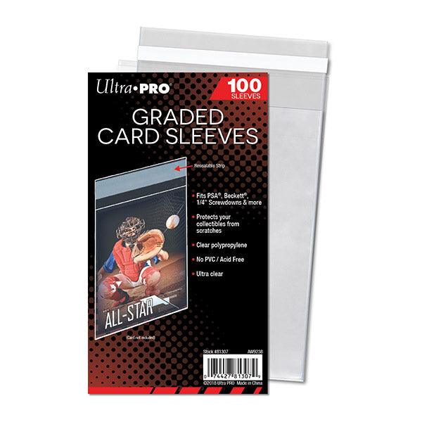 Ultra PRO Resealable Graded Card Sleeves (100ct) - Emmett's ToyStop