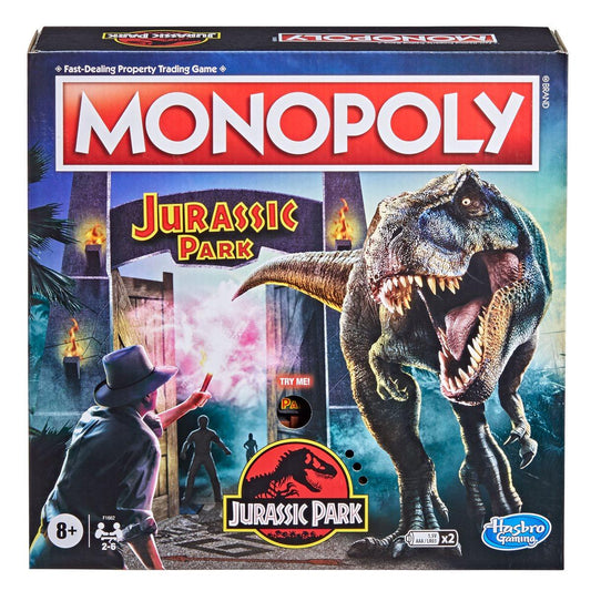 Jurassic Park Edition Monopoly Game - Emmett's ToyStop