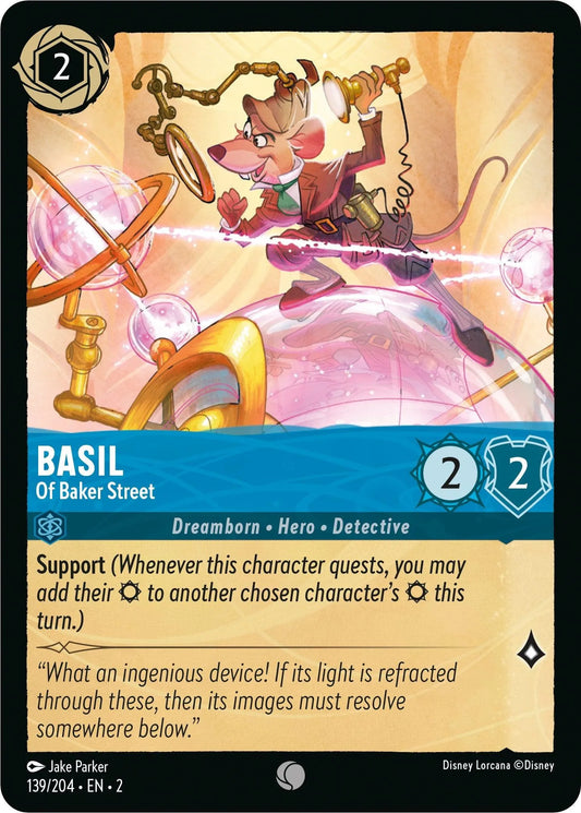 Basil - Of Baker Street (139/204) [Rise of the Floodborn] - Emmett's ToyStop