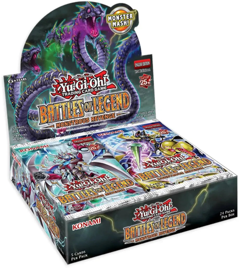 Battles of Legend: Monstrous Revenge - Booster Box (1st Edition) - Emmett's ToyStop