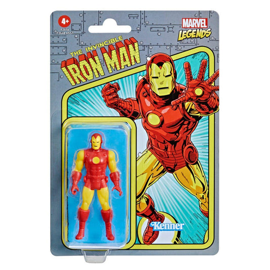 Marvel Legends Retro 375 Collection Iron Man Action Figure - Emmett's ToyStop