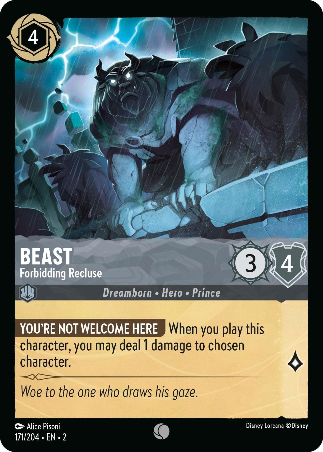 Beast - Forbidding Recluse (171/204) [Rise of the Floodborn] - Emmett's ToyStop