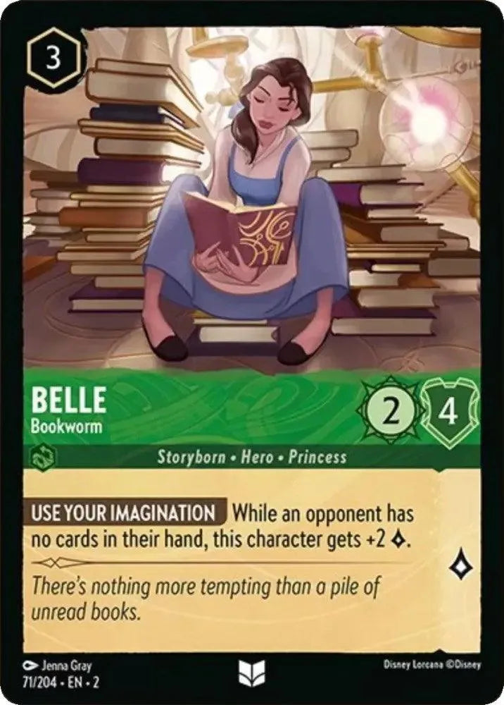 Belle - Bookworm (71/204) [Rise of the Floodborn] - Emmett's ToyStop