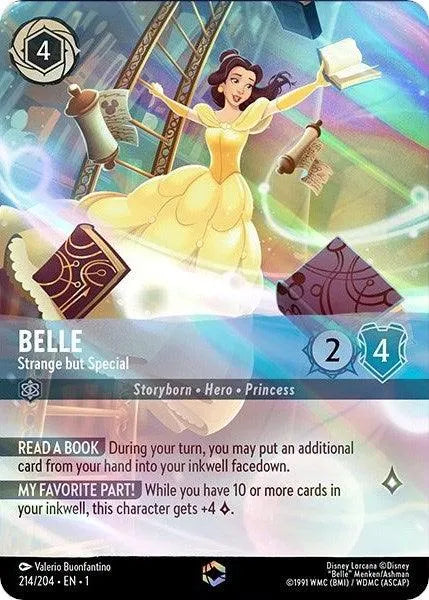 Belle - Strange but Special (Alternate Art) (214/204) [The First Chapter] - Emmett's ToyStop