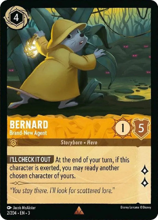 Bernard - Brand-New Agent (2/204) [Into the Inklands] - Emmett's ToyStop