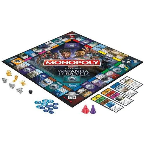 Black Panther Wakanda Forever Monopoly Game - Emmett's ToyStop