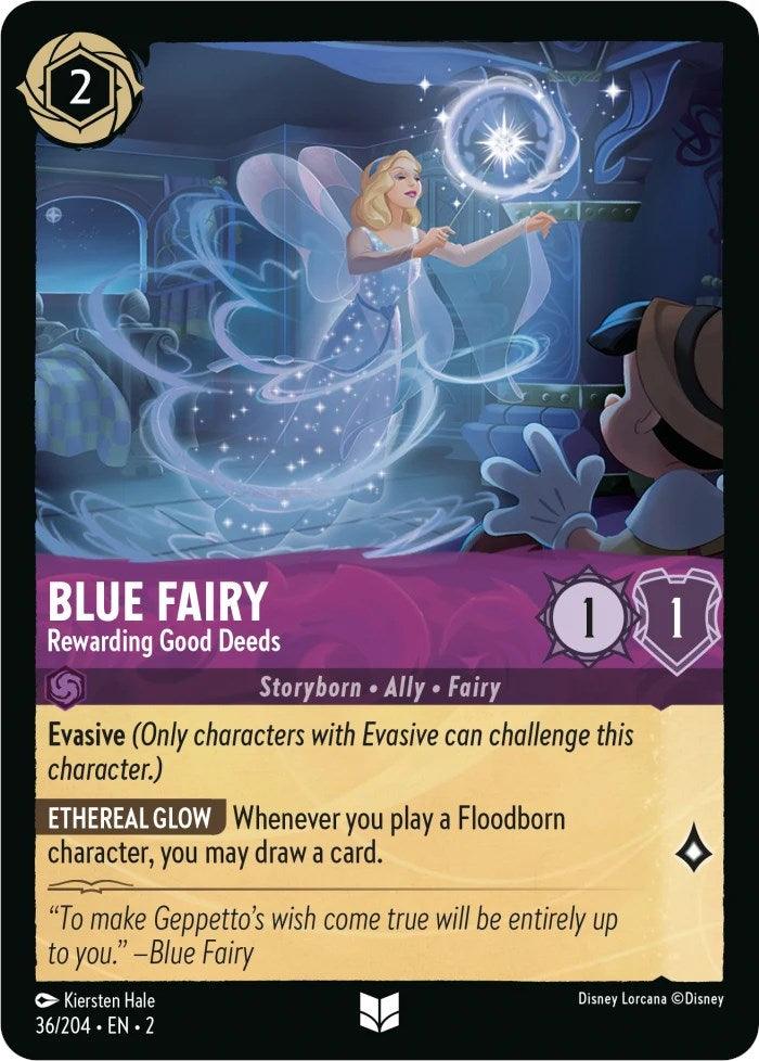 Blue Fairy - Rewarding Good Deeds (36/204) [Rise of the Floodborn] - Emmett's ToyStop