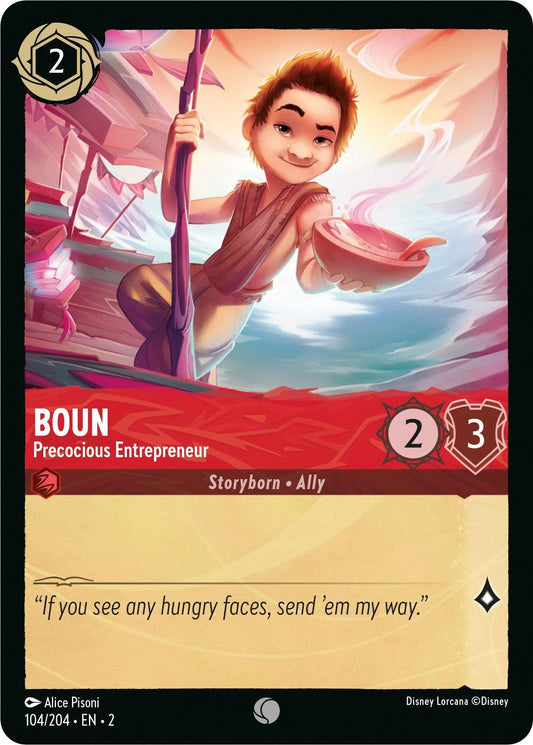 Boun - Precocious Entrepreneur (104/204) [Rise of the Floodborn] - Emmett's ToyStop