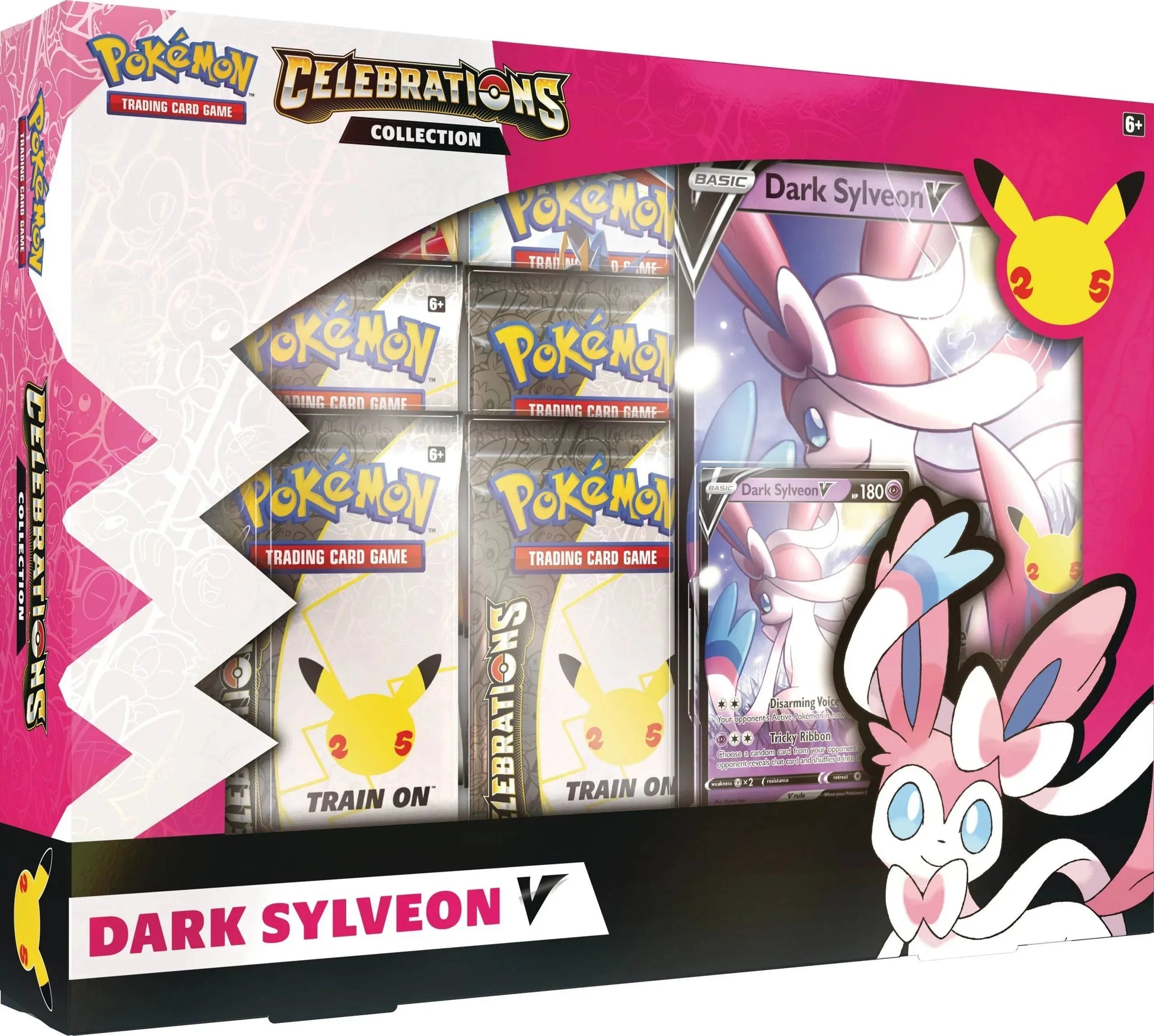 Celebrations: 25th Anniversary - Collection (Dark Sylveon V) - Emmett's ToyStop