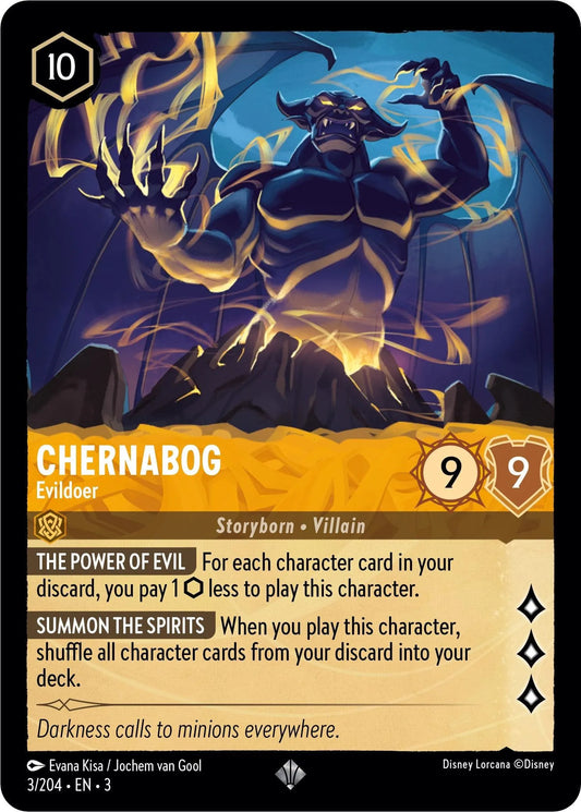 Chernabog - Evildoer (3/204) [Into the Inklands] - Emmett's ToyStop