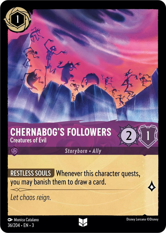 Chernabog's Followers - Creatures of Evil (36/204) [Into the Inklands] - Emmett's ToyStop