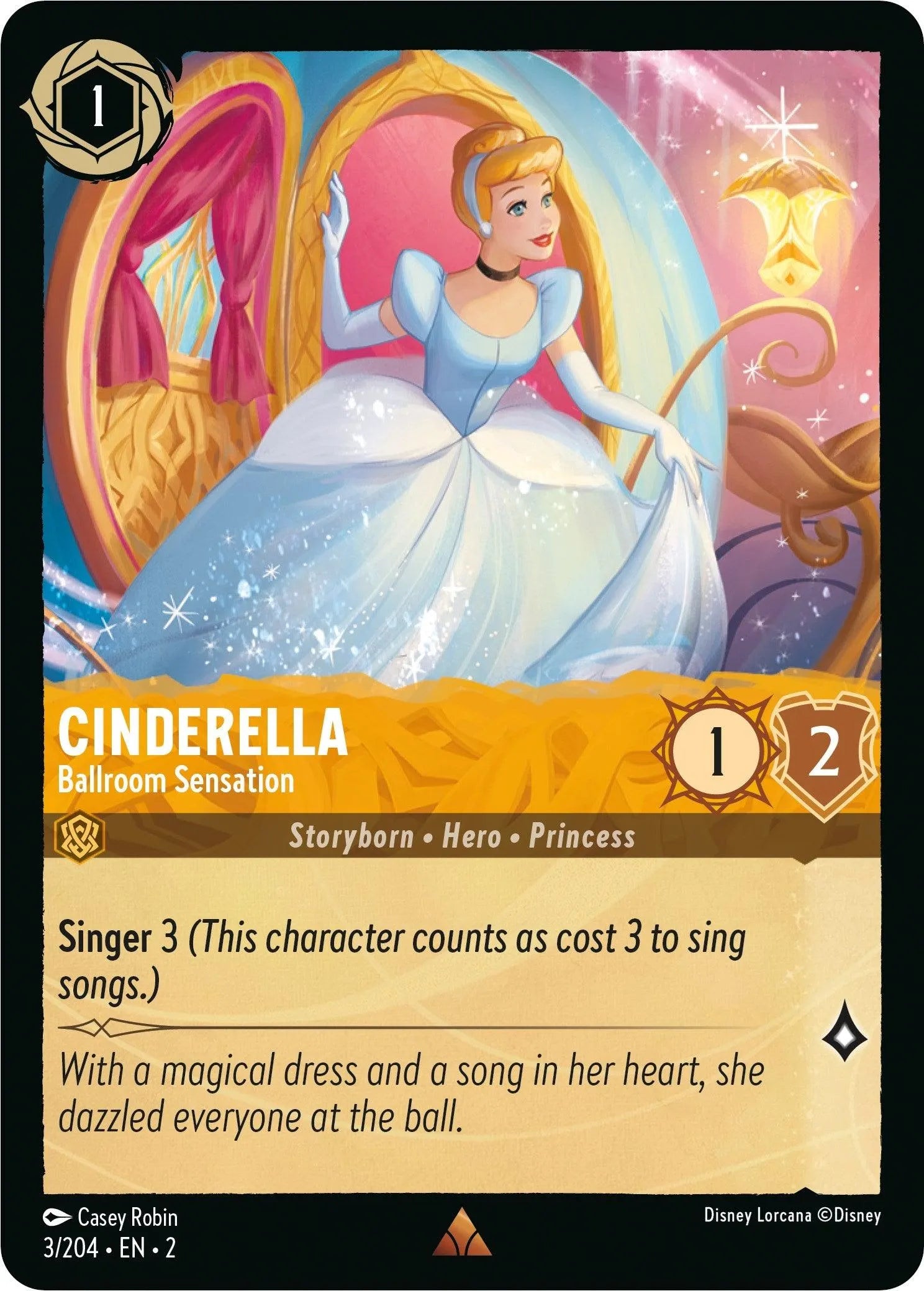 Cinderella - Ballroom Sensation (3/204) [Rise of the Floodborn] - Emmett's ToyStop