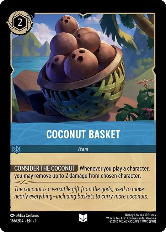 Coconut Basket (166/204) [The First Chapter] - Emmett's ToyStop