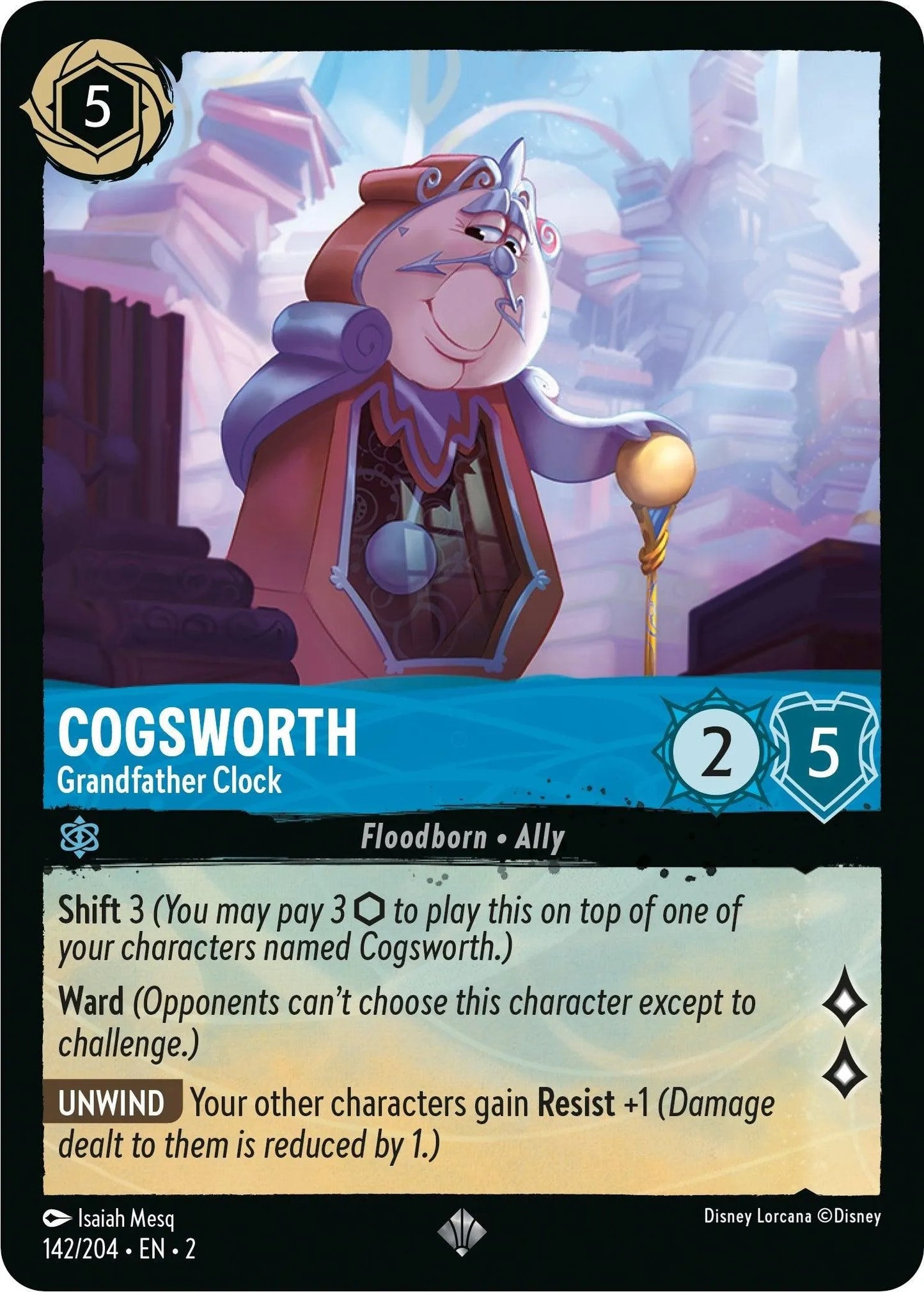 Cogsworth - Grandfather Clock (142/204) [Rise of the Floodborn] - Emmett's ToyStop