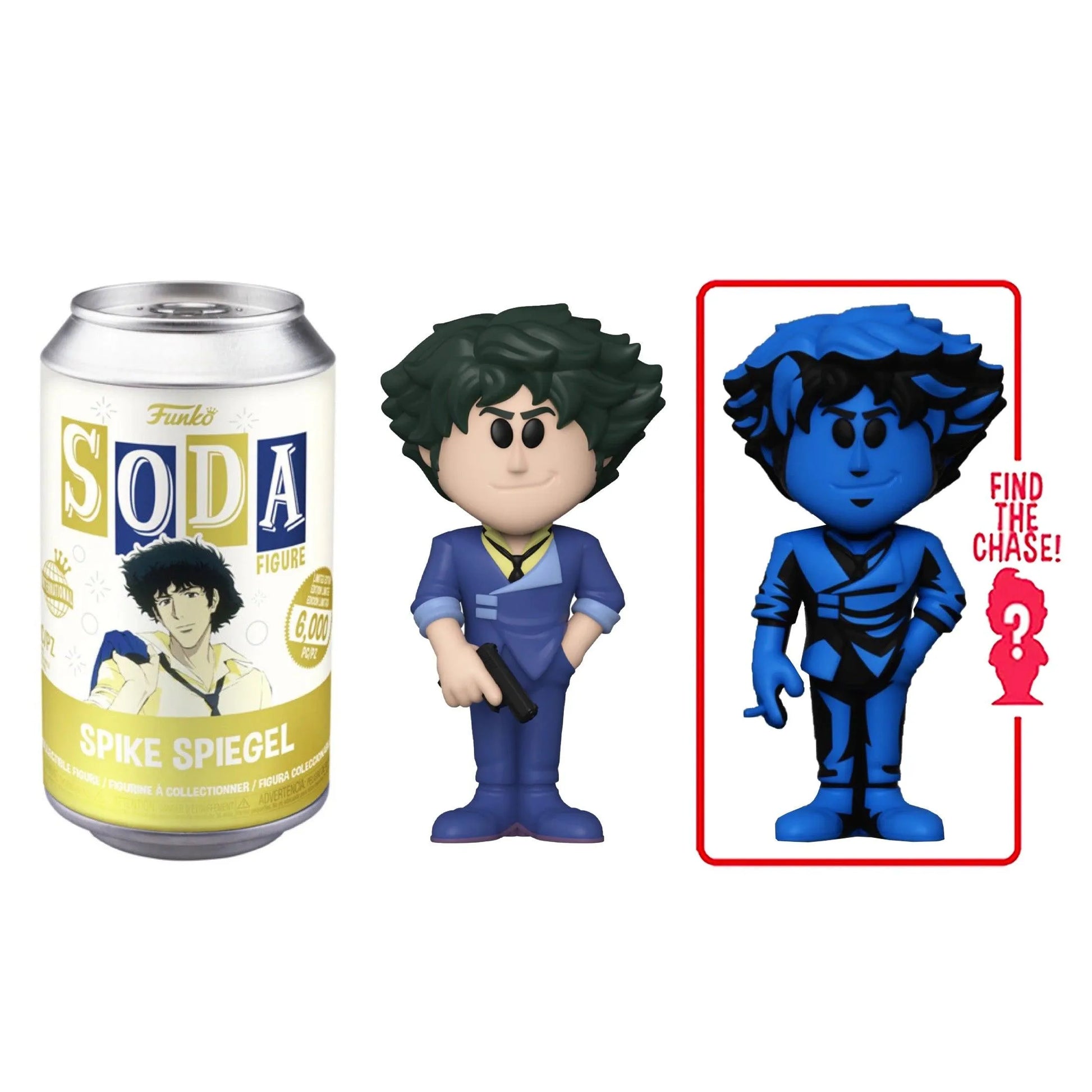 Cowboy Bebop Spike Spiegel Funko Vinyl SODA Figure - Emmett's ToyStop