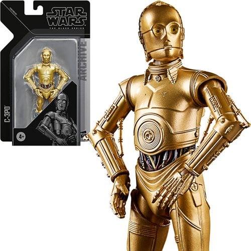 Star Wars The Black Series Archive C-3PO 6-Inch Action Figure - Emmett's ToyStop