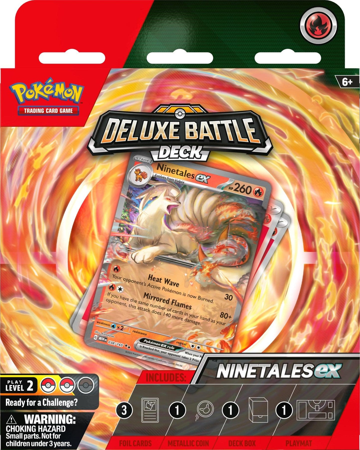 Deluxe Battle Deck (Ninetales ex) - Emmett's ToyStop