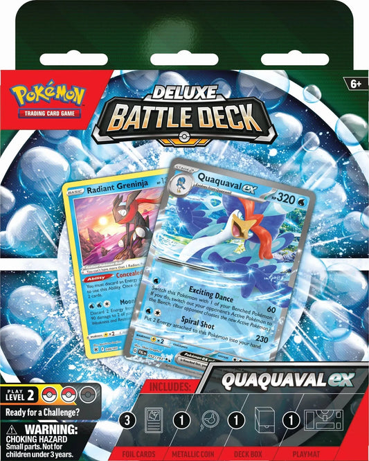 Deluxe Battle Deck (Quaquaval ex) - Emmett's ToyStop