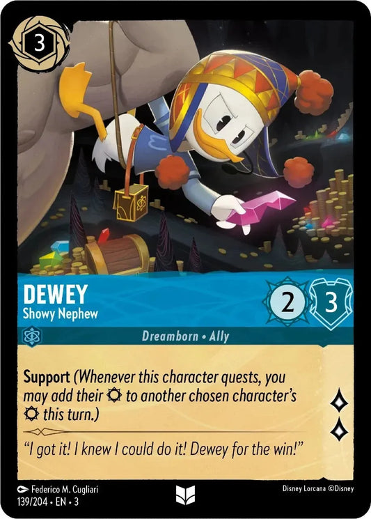 Dewey - Showy Nephew (139/204) [Into the Inklands] - Emmett's ToyStop