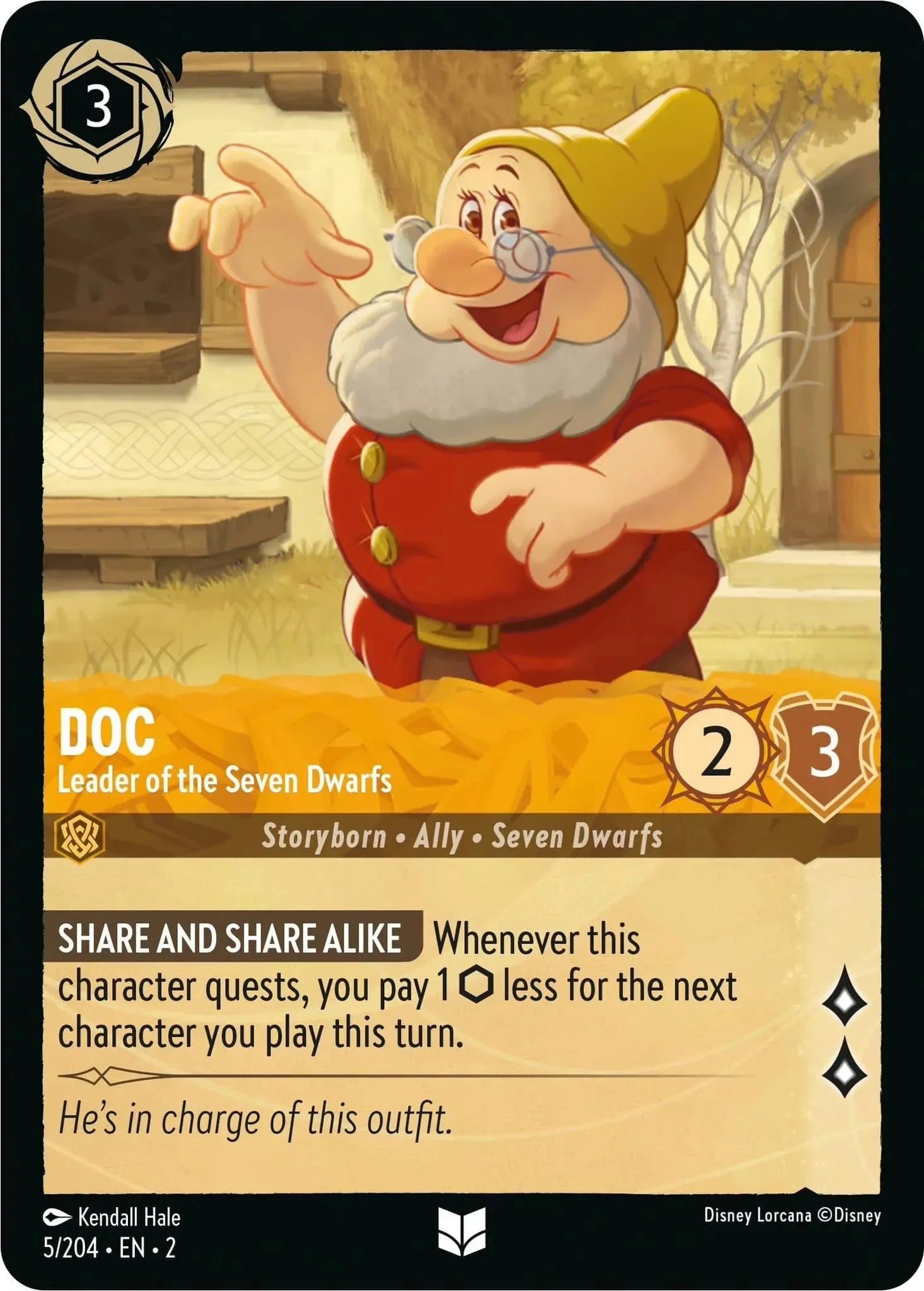 Doc - Leader of the Seven Dwarfs (5/204) [Rise of the Floodborn] - Emmett's ToyStop