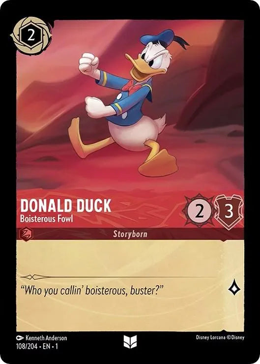 Donald Duck - Boisterous Fowl (108/204) [The First Chapter] - Emmett's ToyStop