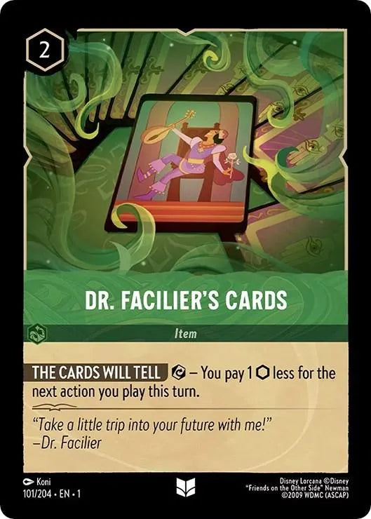 Dr. Facilier's Cards (101/204) [The First Chapter] - Emmett's ToyStop