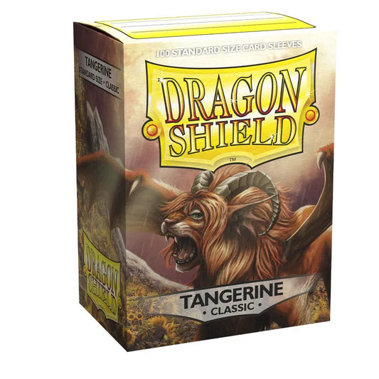 Dragon Shield - 100ct Standard Size - Classic Tangerine - Emmett's ToyStop