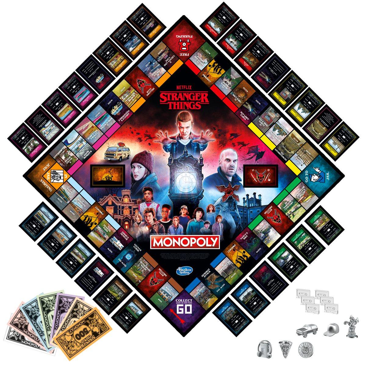 Stranger Things 4 Edition Monopoly Game - Emmett's ToyStop