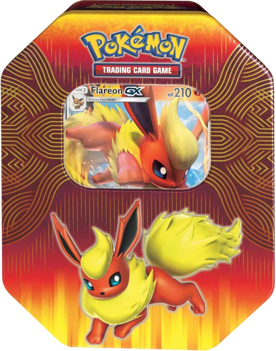 Elemental Power Collector's Tin (Flareon GX) - Emmett's ToyStop