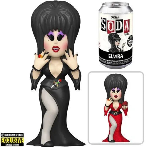 Elvira Vinyl Soda Figure - Emmett's ToyStop