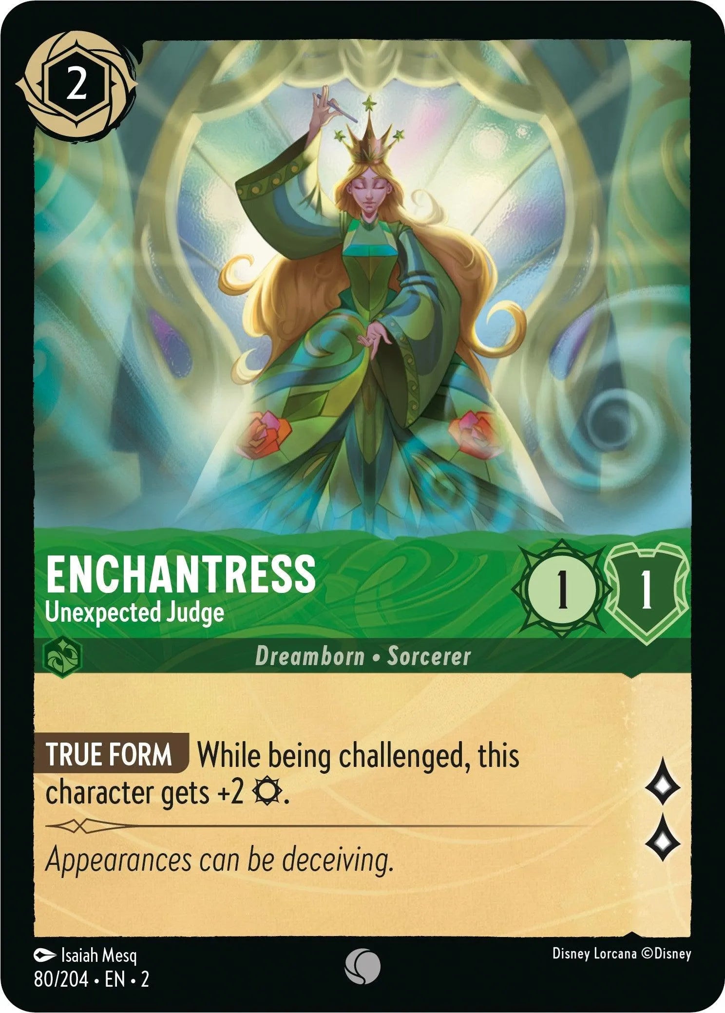 Enchantress - Unexpected Judge (80/204) [Rise of the Floodborn] - Emmett's ToyStop